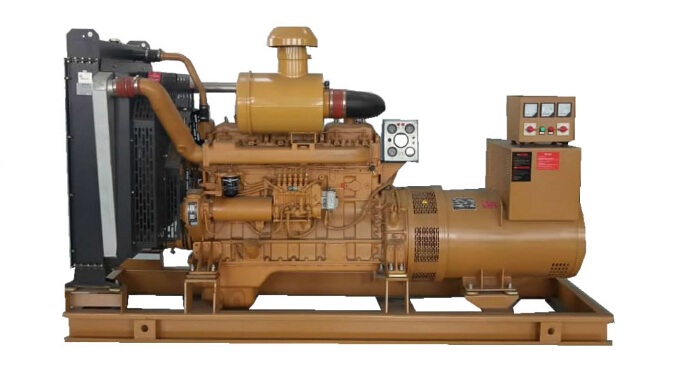 威海上柴250kw大型柴油二手发电机组